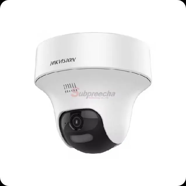 กล้องวงจรปิด Hikvision ไฟอินฟราเรดสีแดงหน้าเลนส์ สำหรับดูภาพกลางคืน